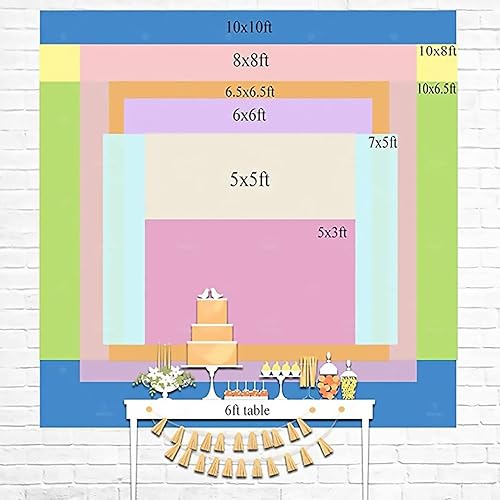 Miniatura 7 de Telón de fondo de caricaturas para fotografía de café  Fondo de helado de primer cumpleaños con rayas verdes para niños y baby shower (7 x 5 pies)