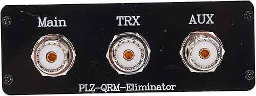 Miniatura 5 de QRM Cancelador QRM de aleación de aluminio X-Fase 1-30MHz Bandas HF Receptor de radio con línea de control de potencia