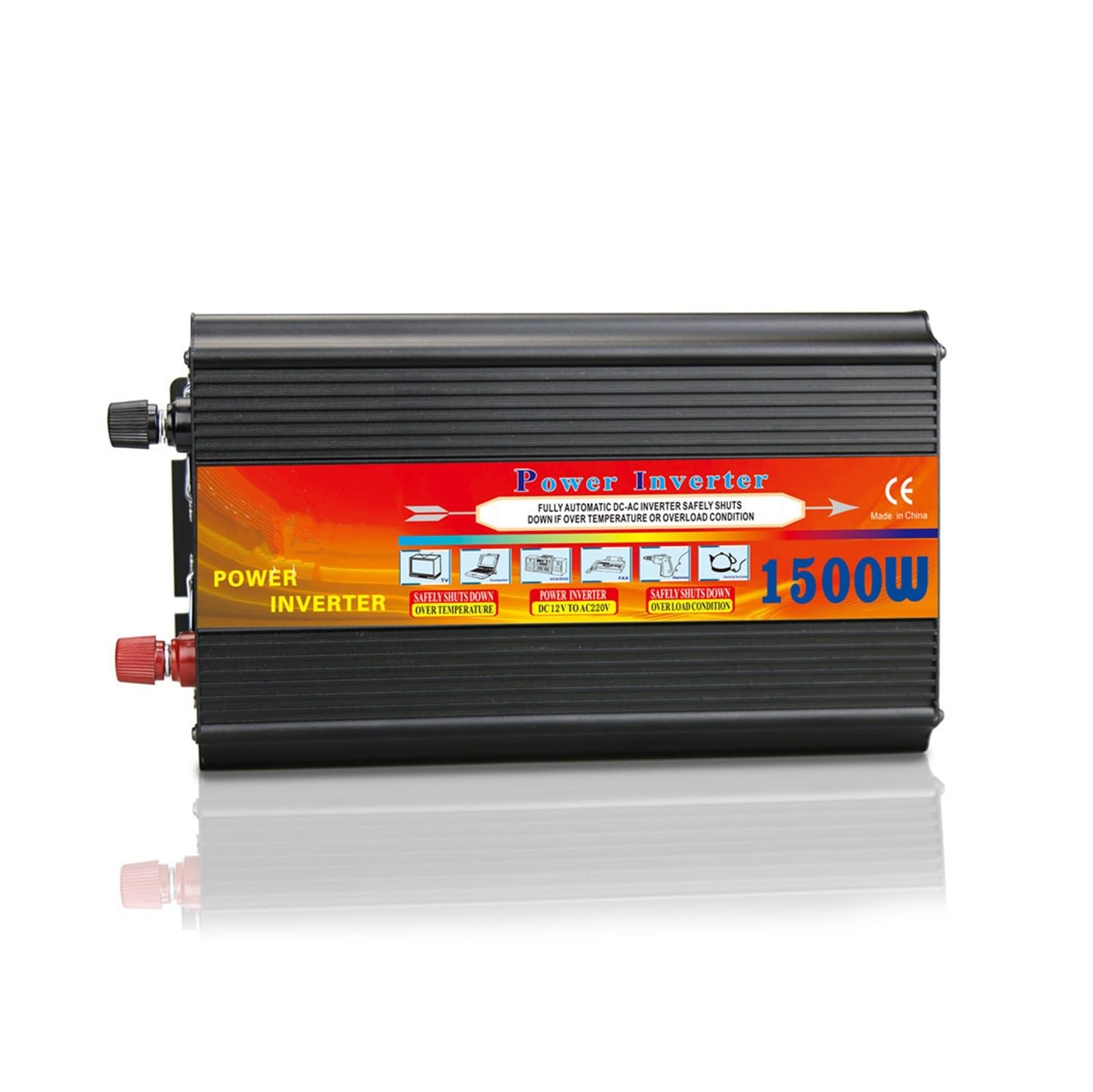 Onduleur domestique 1500W à écran LCD pour une tension stable 220V
