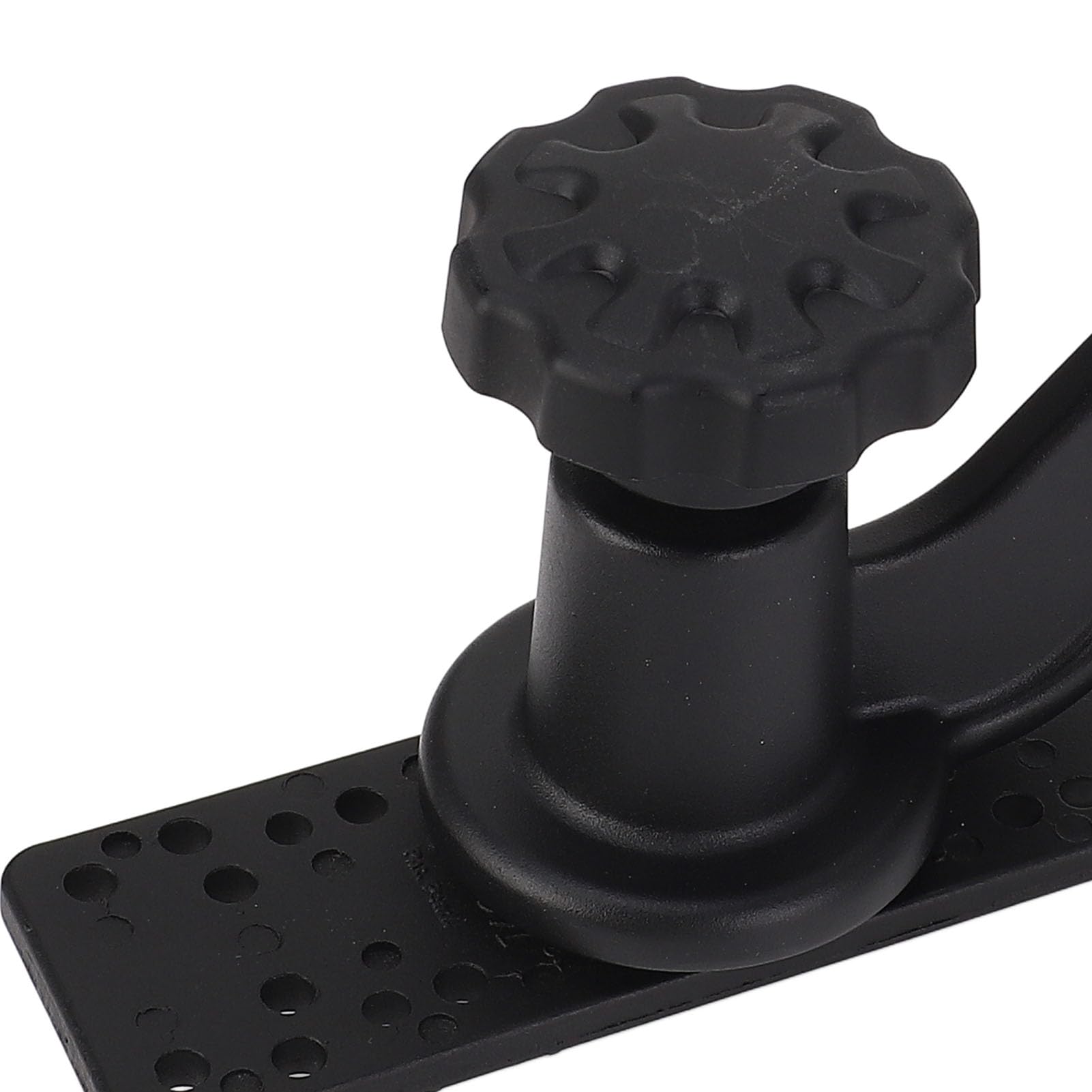 RAM Mount Horizontale 6-Zoll-Schwenkarmhalterung, 360° Drehbar, Universelle Fischfinder-Montagebasis, Gebogene Schwenkarmhalterung für -Fischfinder und Mehr