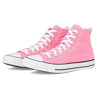 Converse Chuck Taylor All Star High Top Sneaker Classic Shoes Watermelon Pink/White/Gold