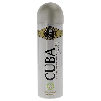 Cuba Cuba Gold Men Body Spray 6.6 oz