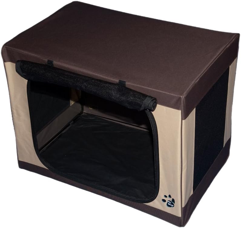 Pet Gear Travel Lite Soft Crate for Cats and Dogs up to 50-pounds, 30-inches, Pet Crate, Sahara