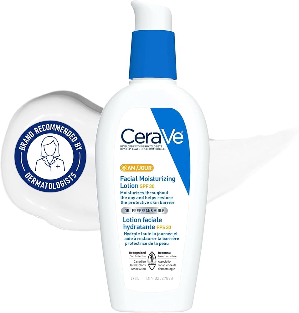 新品CeraVe Facial Moisturizing Lotion CeraVe Facial Moisturizer with SPF 30. Face Sunscreen Lotion