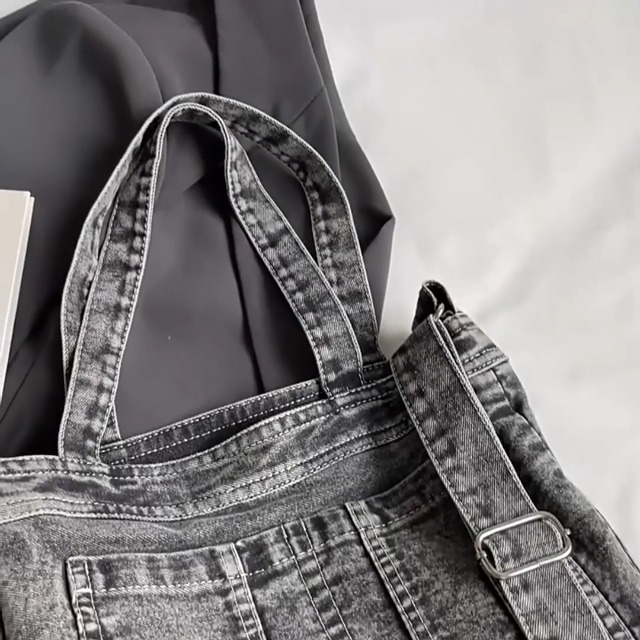 Bolso Tote Casual de Mezclilla para Mujer miniatura 7