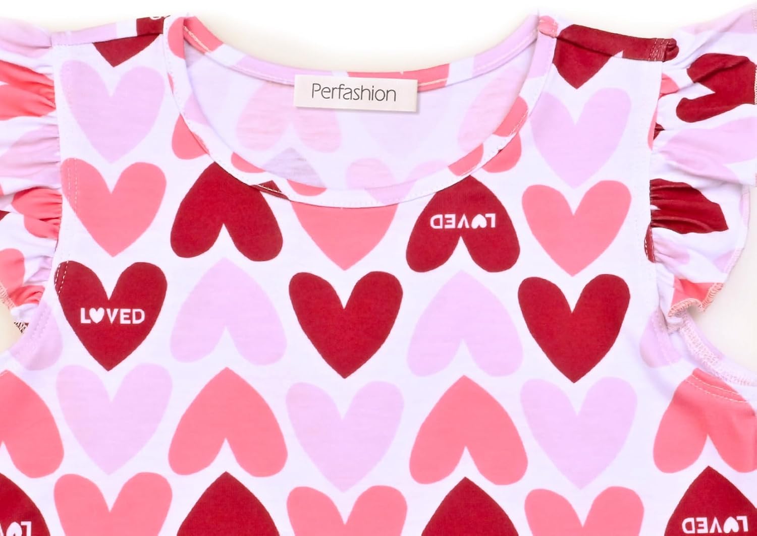 Perfashion Girls Nightgowns Soft Sleepwear Nightdress Flutter Sleeve Kitten/Rabbit Pajamas 4-13 Years - Image 3