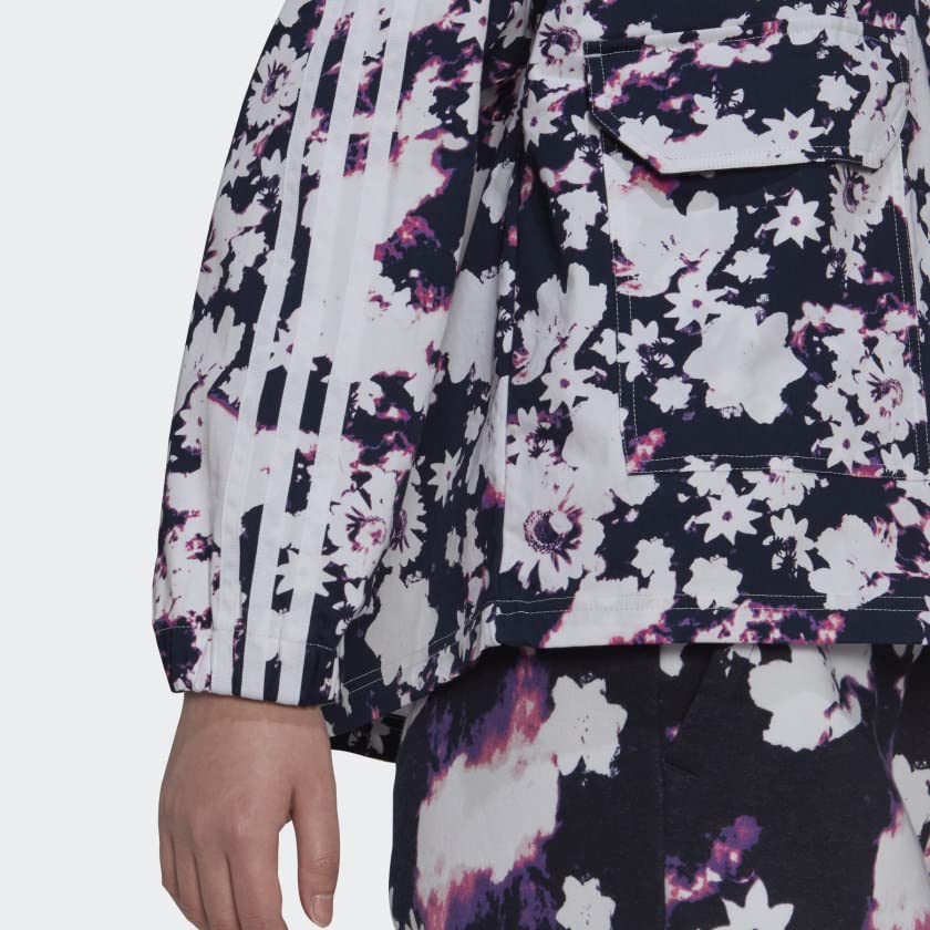 Veste de survêtement Adidas multicolore confortable en taille M - 6