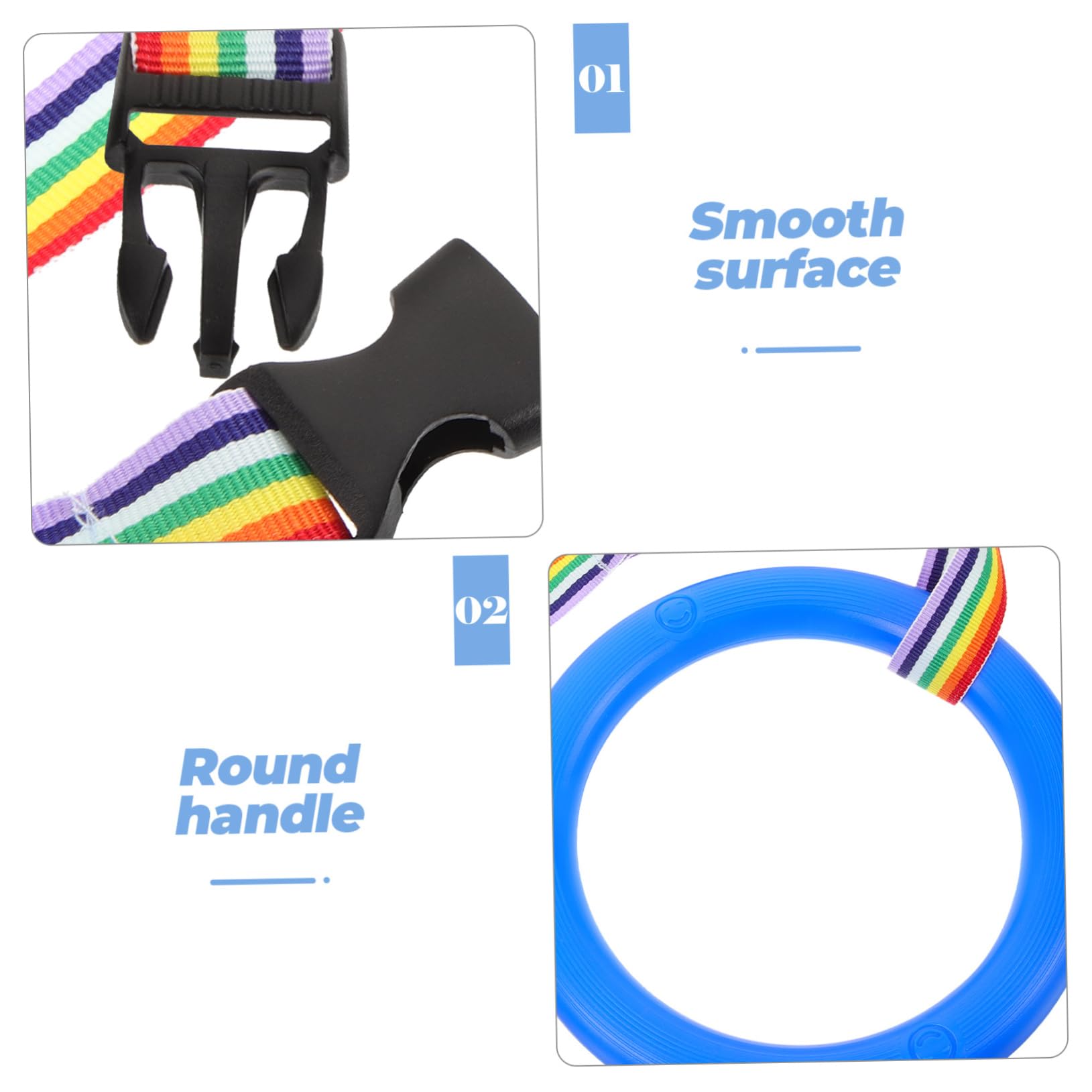Cuerdas de Seguridad para Anillos y Asas Desmontables Arnés Ajustable para Preescolar Diseño Colorido y Material Resistente para Guardería y Paseo Seguro