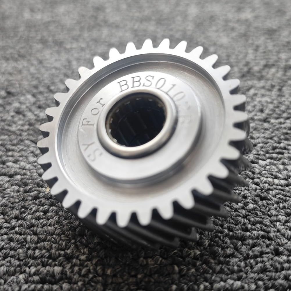 FACAIIO Engrenage en acier pour Bafang BBS01B BBS02B/BBSHD G320/G340 Mise à niveau du moteur moyen – Engrenage métallique de rechange longue durée compatible avec les engrenages en nylon Bafang