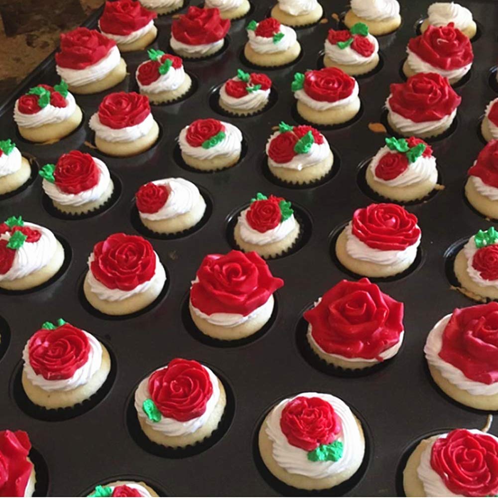 Stampi In Silicone A Forma Di Rosa E Foglie – Set Per Torte, Fondente, Cioccolato, Pasta Di Zucchero, Alimentare
