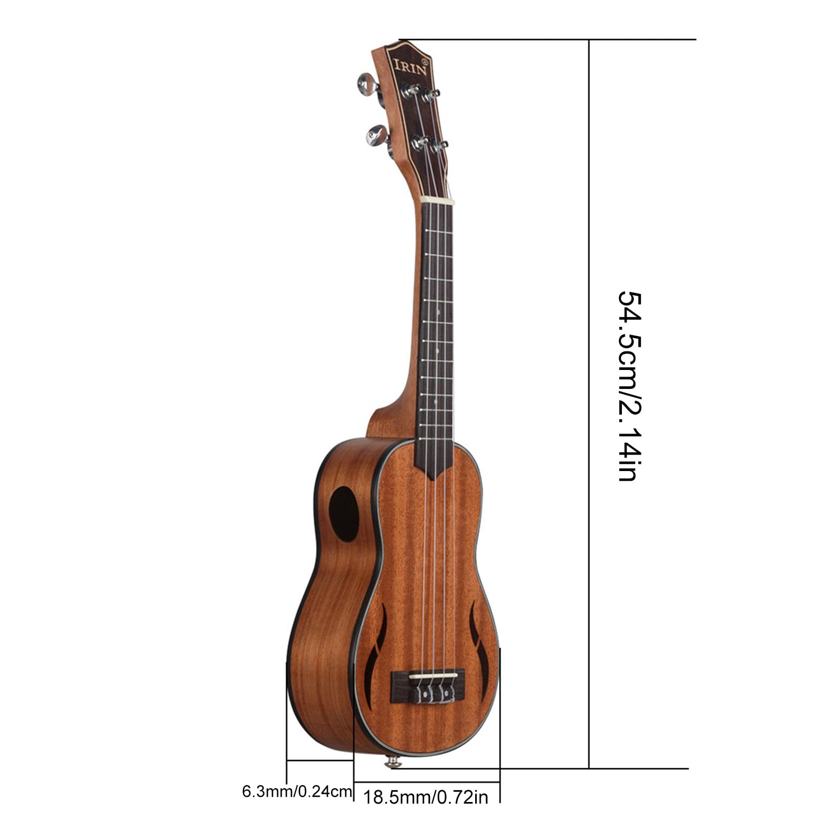 Professionelles Ukulele Set mit Tasche, Holz Ukulele Kits für Anfänger, Studenten, und Erwachsene, 21-Zoll Holz Ukulele für Anfänger, Starter Paket mit Zubehör