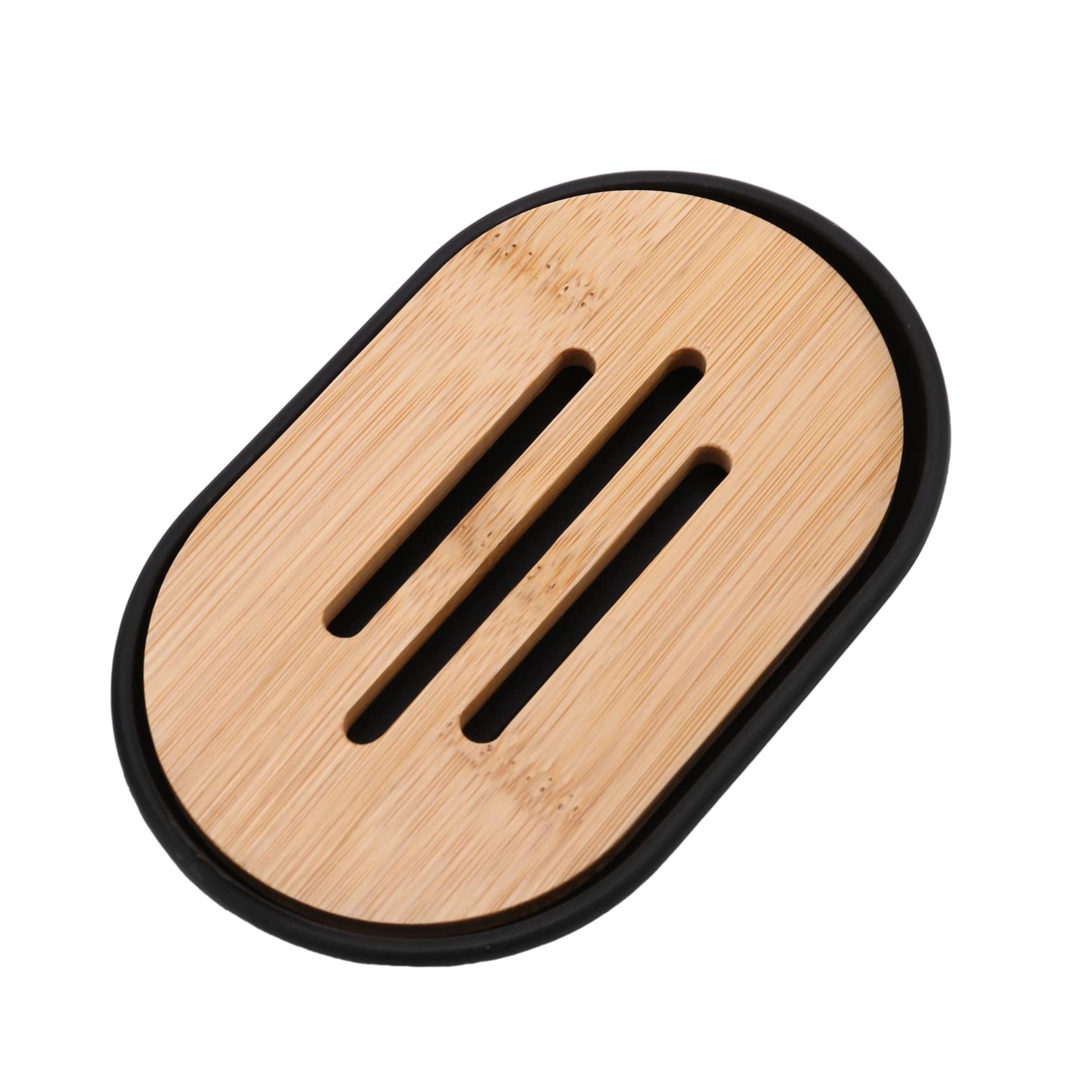 Set di 6 pezzi in bambù per il bagno, set di accessori per il bagno, set di accessori per il bagno, ecologico con dispenser per lozione, ecc