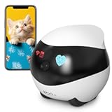 Enabot EBO SE FamilyBot Home Camera Robot: 1080P Movable Pet Camera Indoor, Battery-Operated, Auto-Recharge, Night Vision, 2-Way Talk, Local Storage, APP Control