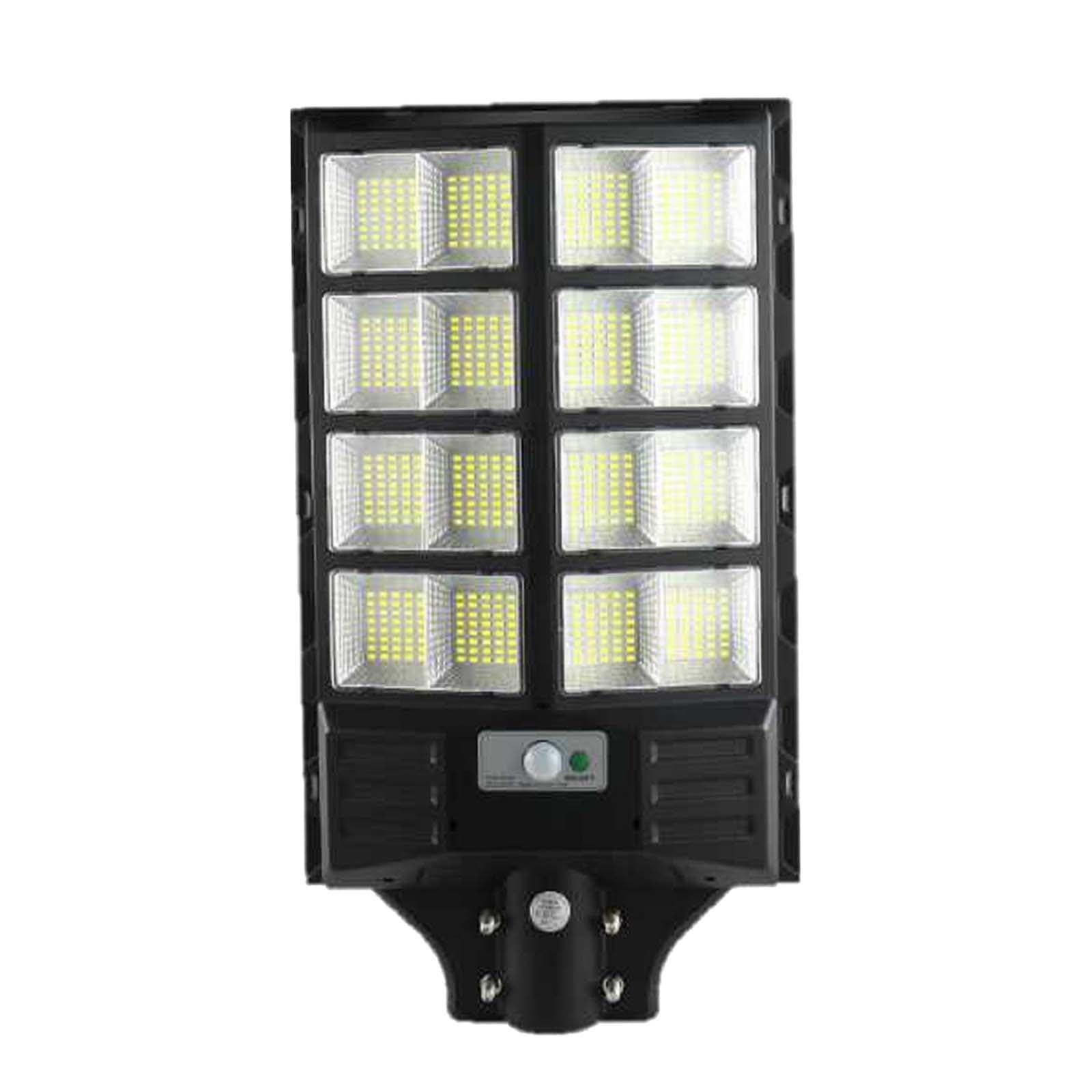 Solar LED Lampe, LED Solar Flutlicht, Dämmerung bis Morgengrauen Solar Parkplatzlicht für Hof, Parkplatz, Straße, Spielplatz, 400W