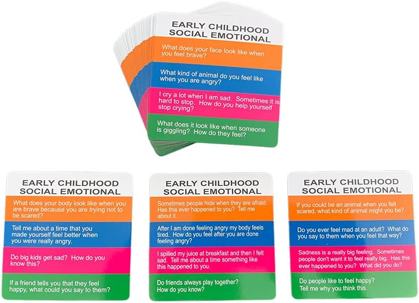 YEHUA! Totika Early Childhood Social Emotional Card Deck