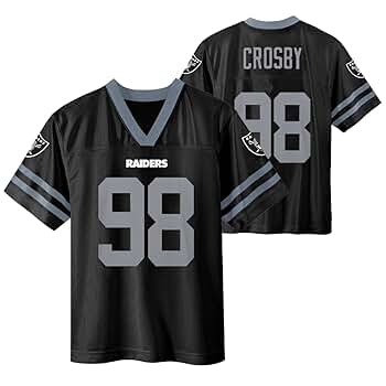 RAIDERS CROSBY 98 ユニフォーム 2XL WOMEN'S MAXX CROSBY LAS VEGAS RAIDERS STITCHED JERSEY (SMALL