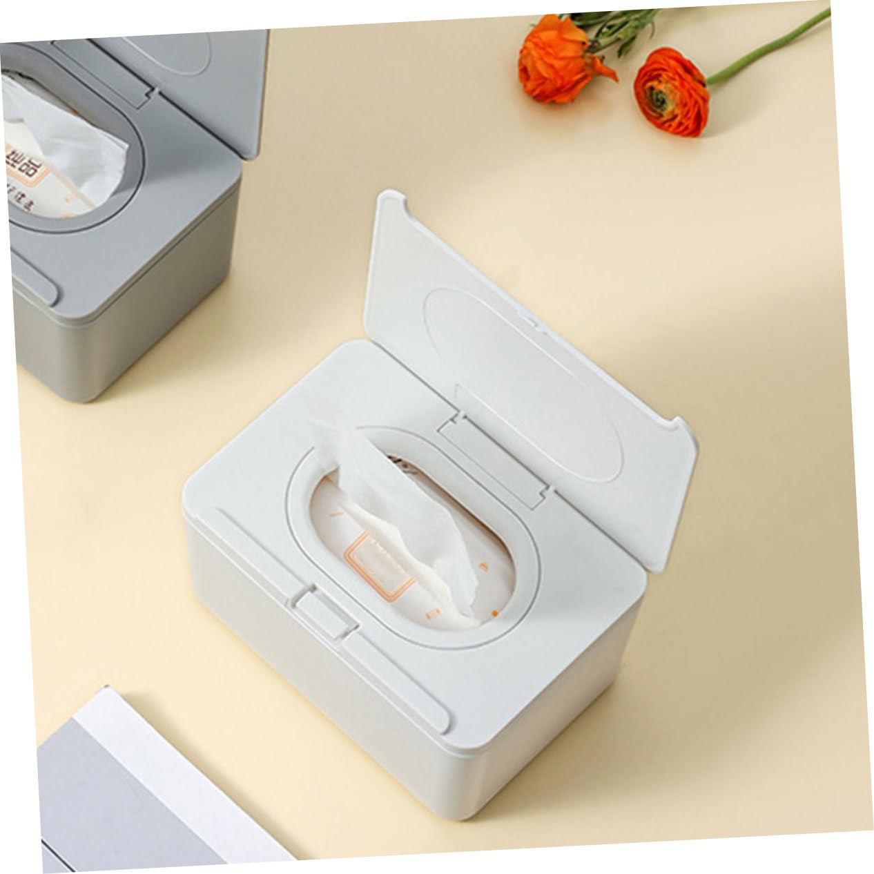 POPETPOP 2 Dispenser per Salviettine Umidificate Contenitore Portatile per Salviettine Design Facile Versatile