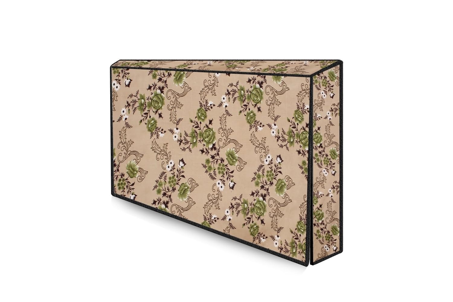 The Furnishing Tree Dustproof LED TV Cover Suitable for all models of 75 Inch TV Floral Pattern Beige (B0CMLMRNF6) Amazon Price History, Amazon Price Tracker