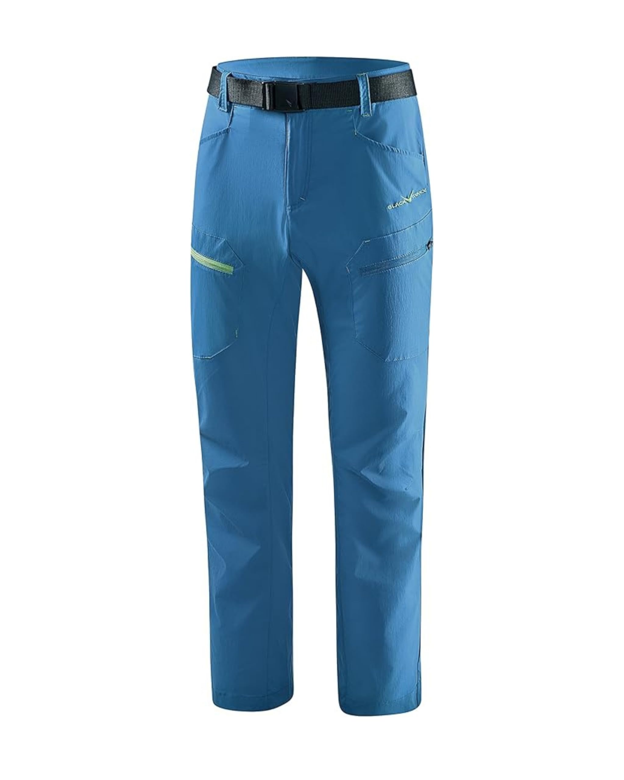 Black Crevice Trekkinghose Herren I Wanderhose-Herren I Herren Outdoorhose I wasserabweisend & schnelltrocknend I strapazierfähige & atmungsaktive Outdoor-Wanderhose mit praktischen Taschen