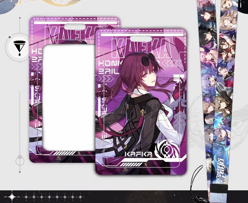 1 x Honkai: Star Rail Card Holder Anime Campus Student Meal Card Sleeves  Cute Strap (Style 3) : Amazon.de: Stationery & Office Supplies