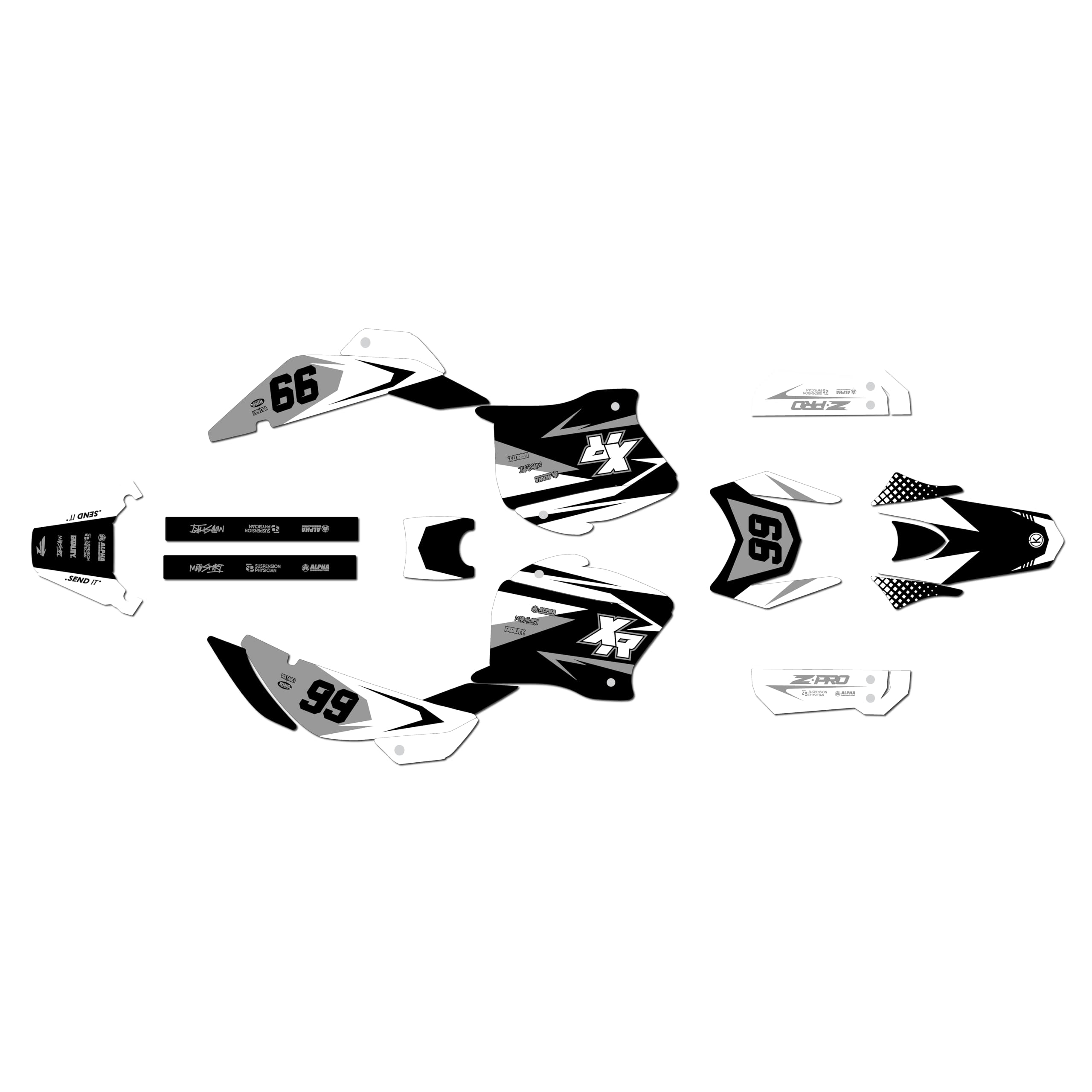 Amazon.com: Kalair GFX Graphics Kit for HONDA XR 125L (2003-2013