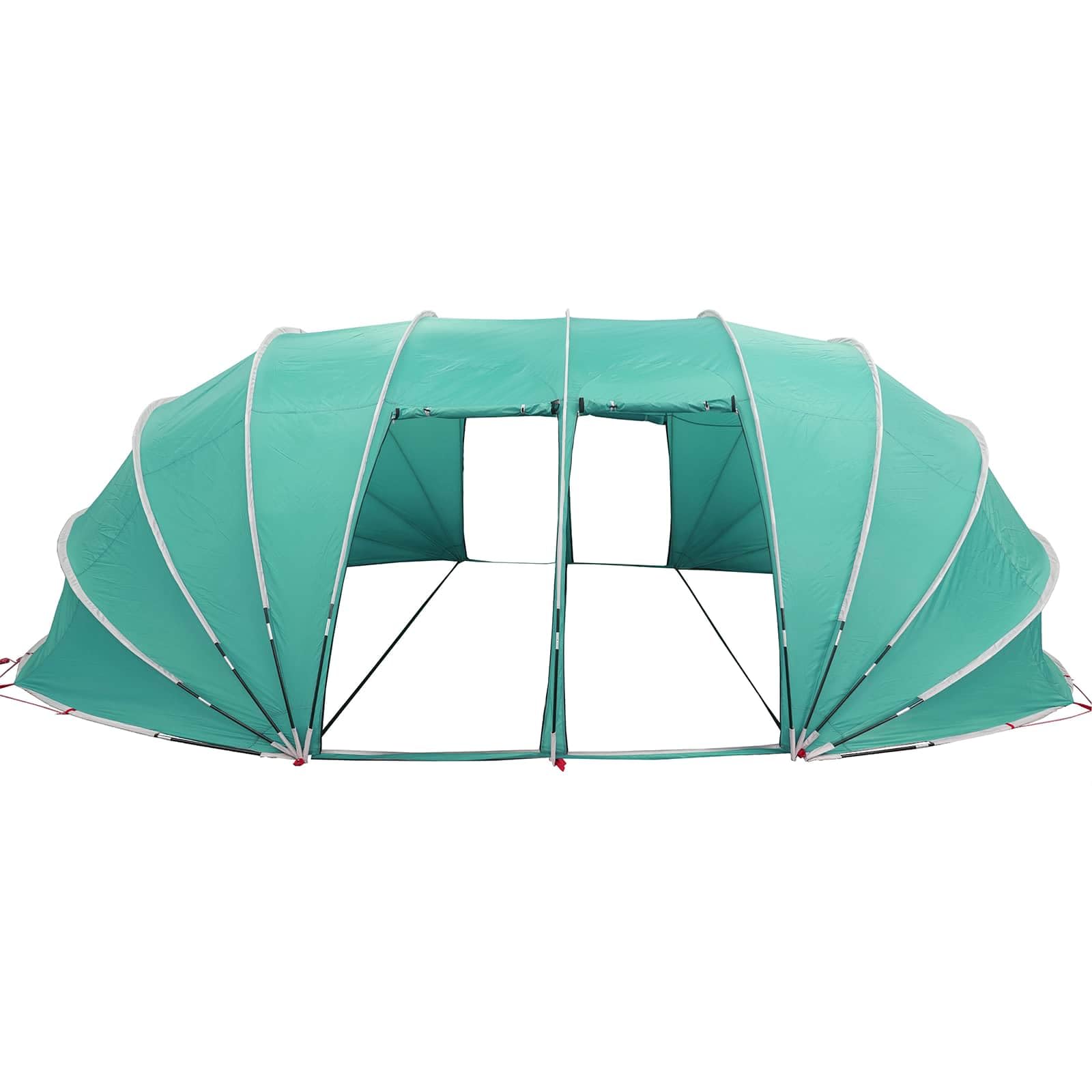 Tente de piscine dôme - Toit de piscine - Auvent de piscine - Tente de piscine - Bleu - 538 x 440 x 204 cm