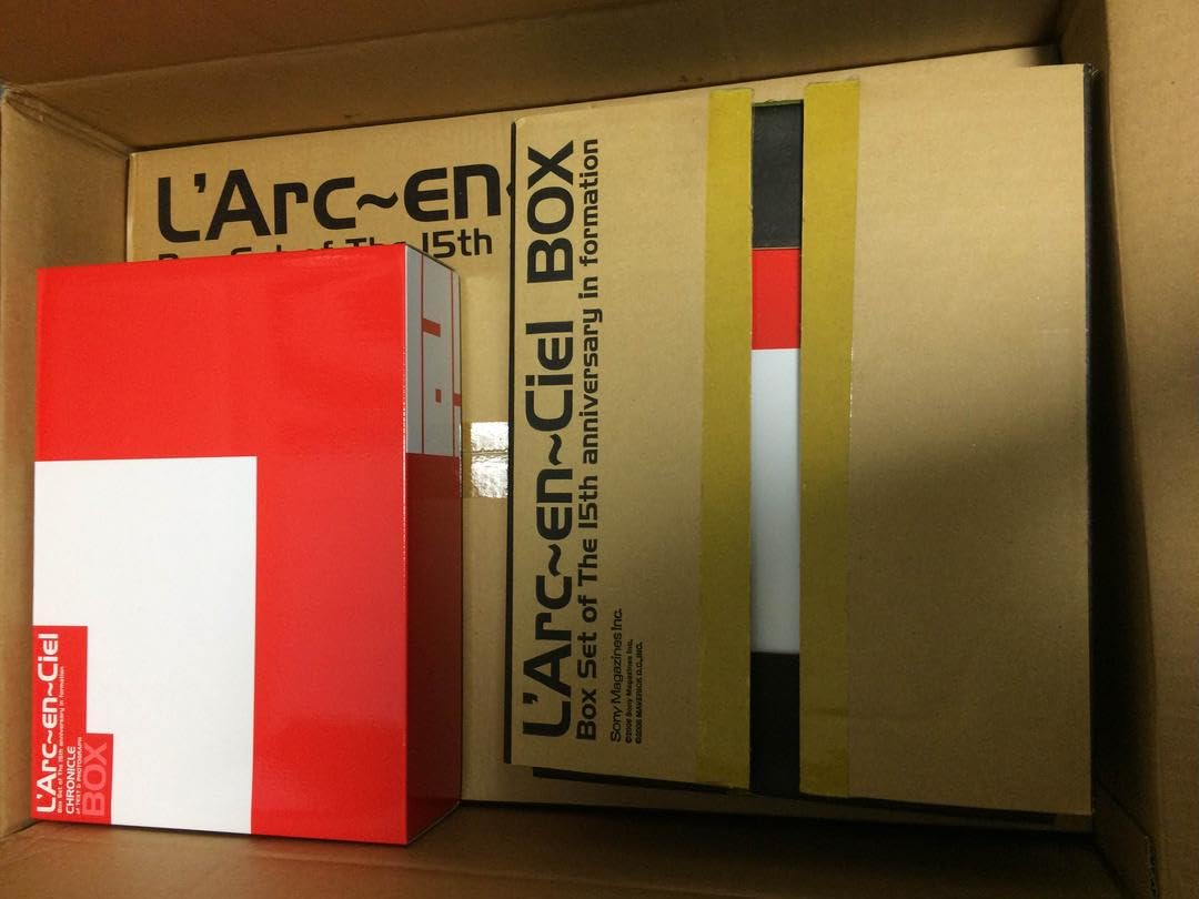 ラルク　box set of the 15th anniversary ラルク box set of 15th anniversary（L'Arc En Ciel Box 15Th