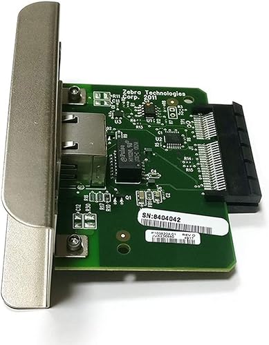 Miniatura 4 de PARTS P1037974-001 Tarjeta de red interna con cable para Zebra ZT210 ZT220 ZT230 ZT200 Series Impresora Térmica Servidor de Impresión Ethernet Port