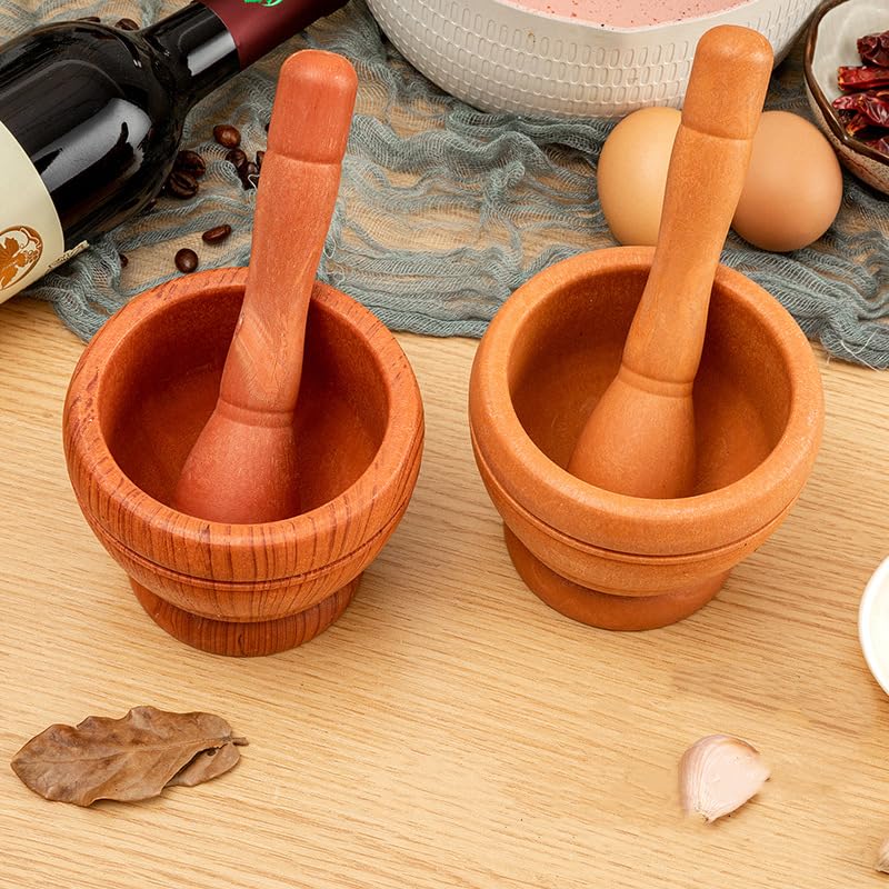 Pestle and Mortar Resin Mortar Pestle Set Garlic Herb Spice Mixing Grinding Crusher Bowl