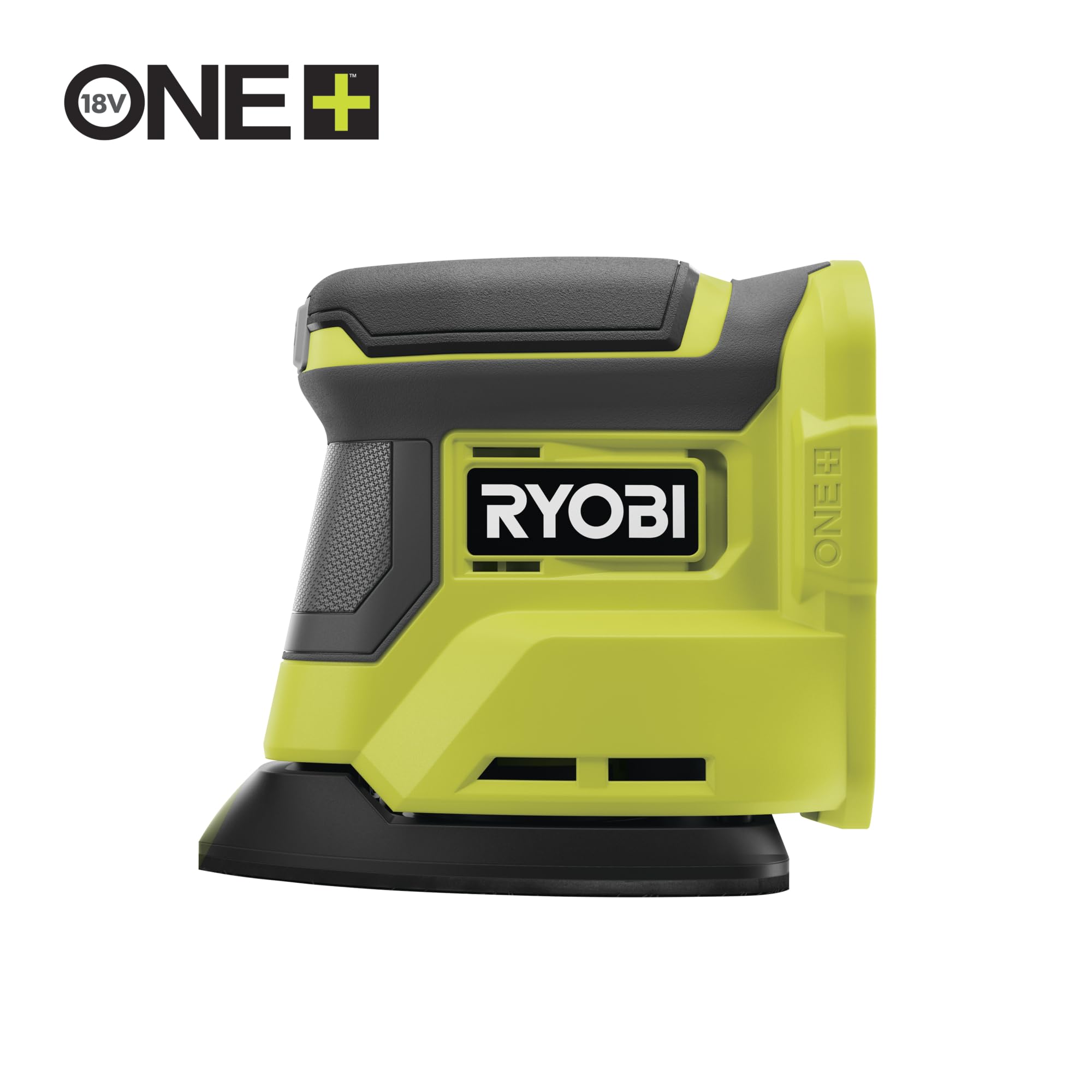 RYOBI - Ponceuse Triangulaire Sans Fil 18V ONE+ RPS18-0 – Semelle Détail, Collecteur Poussière, Compacte et Maniable – Idéale Finitions, Angles – Batterie Non Incluse