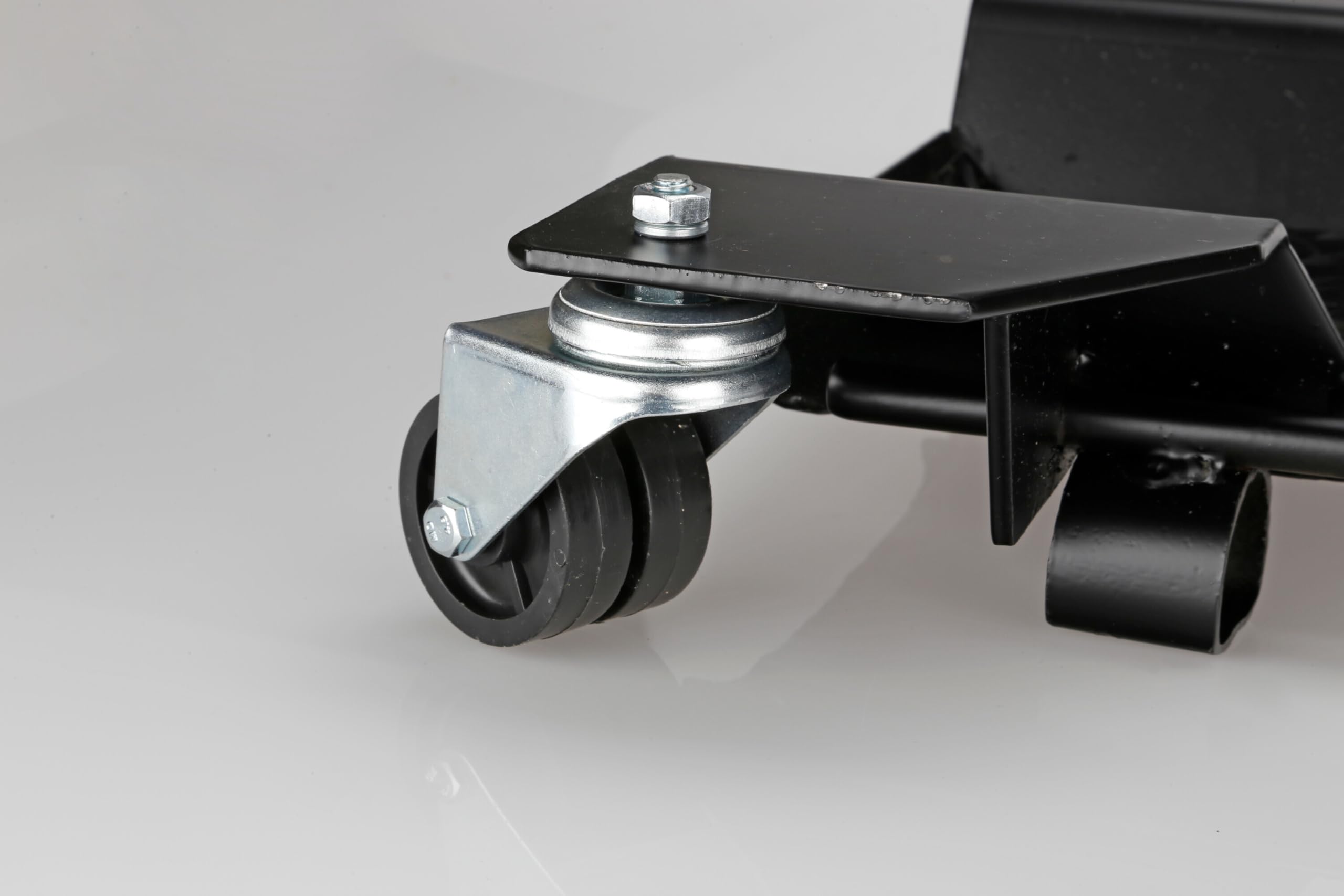 Lampa 90715 Carrello sposta Moto per cavalletto Centrale, Acciaio, Doppie Ruote girevoli, carico Max 350 kg