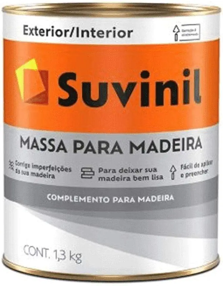 Massa para Madeira 1,3kg Suvinil