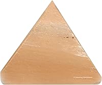 Vista 88 de Cristales curativos de pirámide de labradorita de Amazing Gemstone - Figurina de gran pirámide de 1" de piedra natural para meditación, Reiki