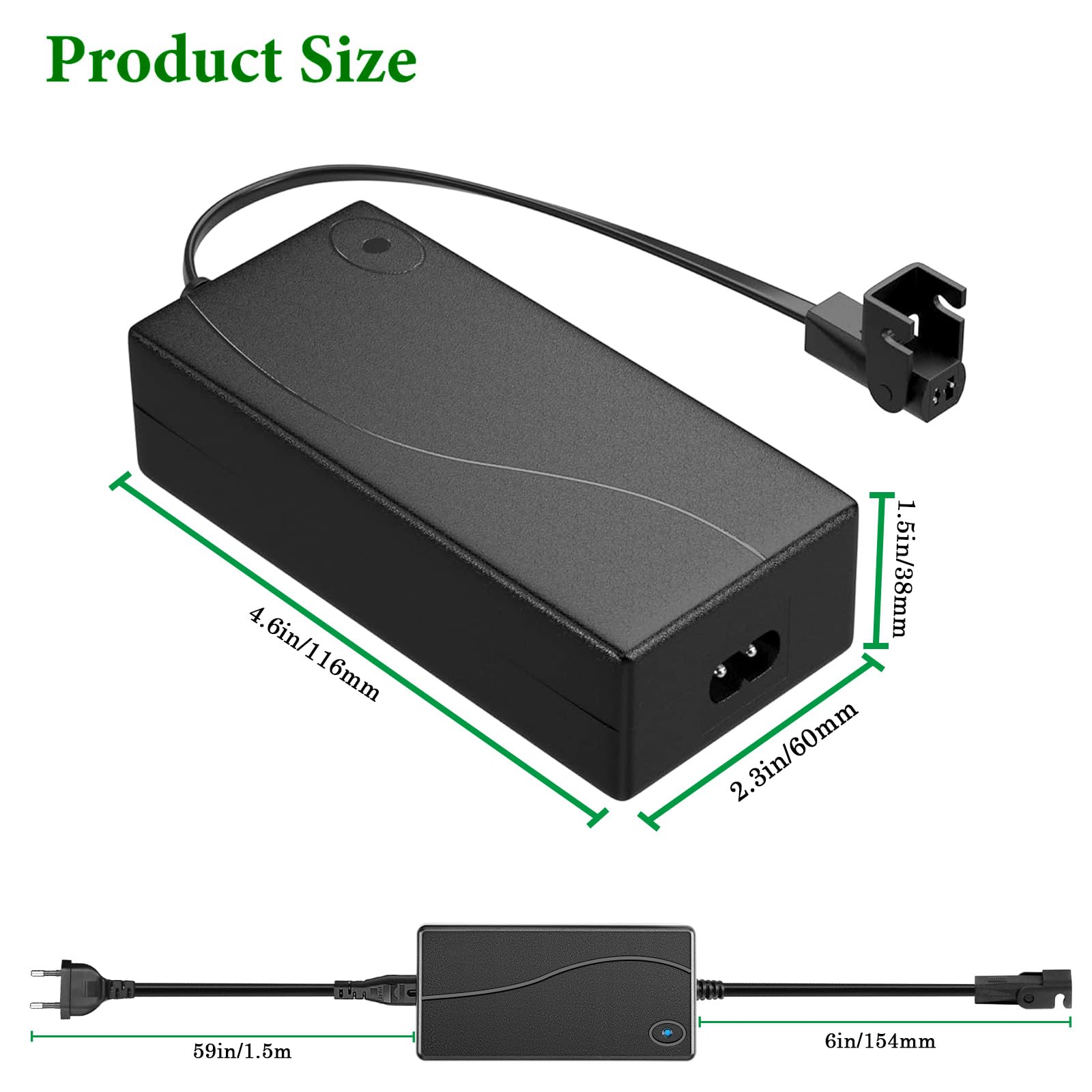 Bloc D'Alimentation 29V 2A Pour Fauteuil Relax - Transformateur Puissant Pour Chaises Longues Électriques Et Canapés Inclinables