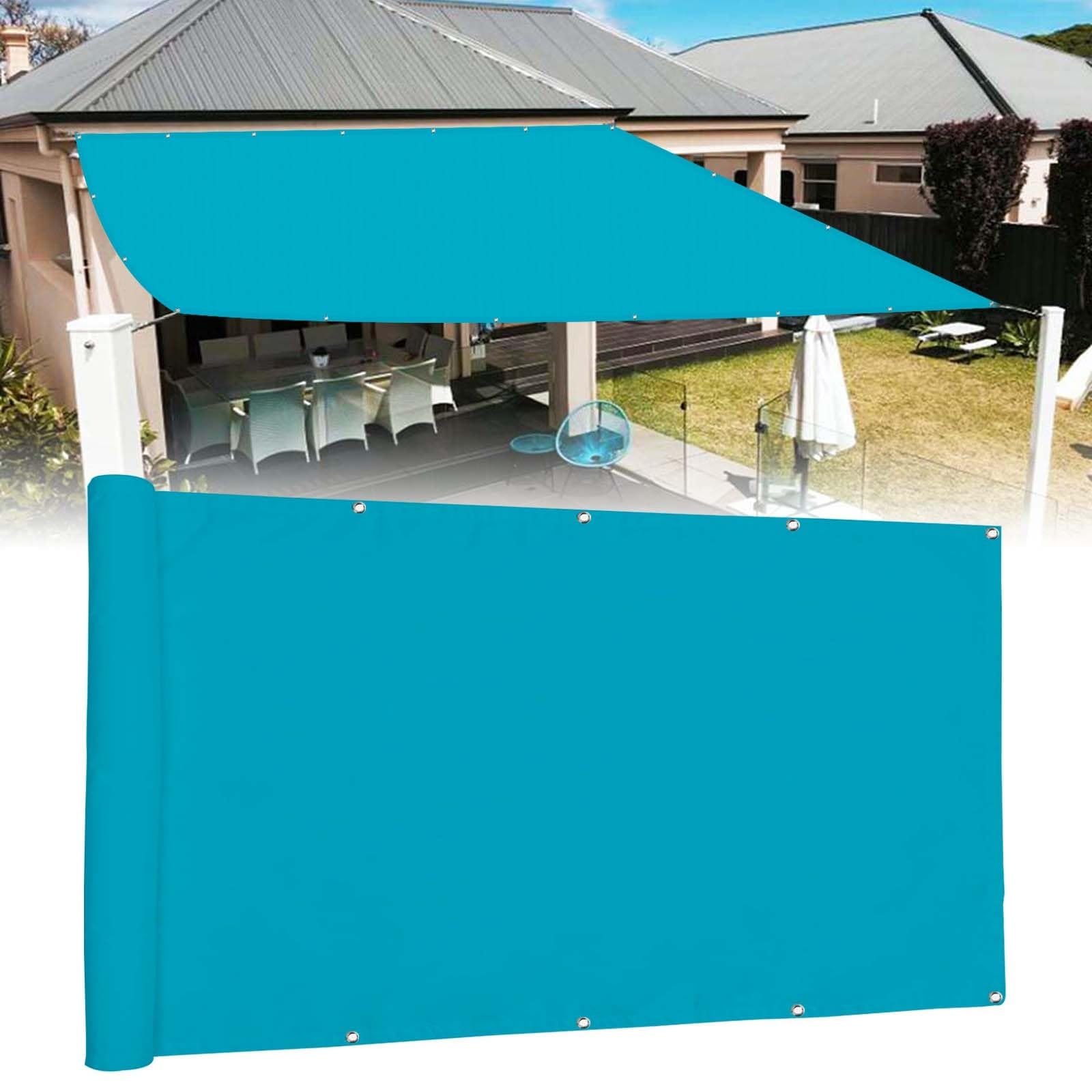 Toile imperméable rectangulaire 3x4.5m et voile d'ombrage carré anti-UV