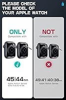 Vista 2 de SUPCASE Funda con correa para Apple Watch 9/8/7/6/5/4/SE de 45/44mm (Unicorn Beetle Pro), [antiarañazos] [protector de parachoques], funda