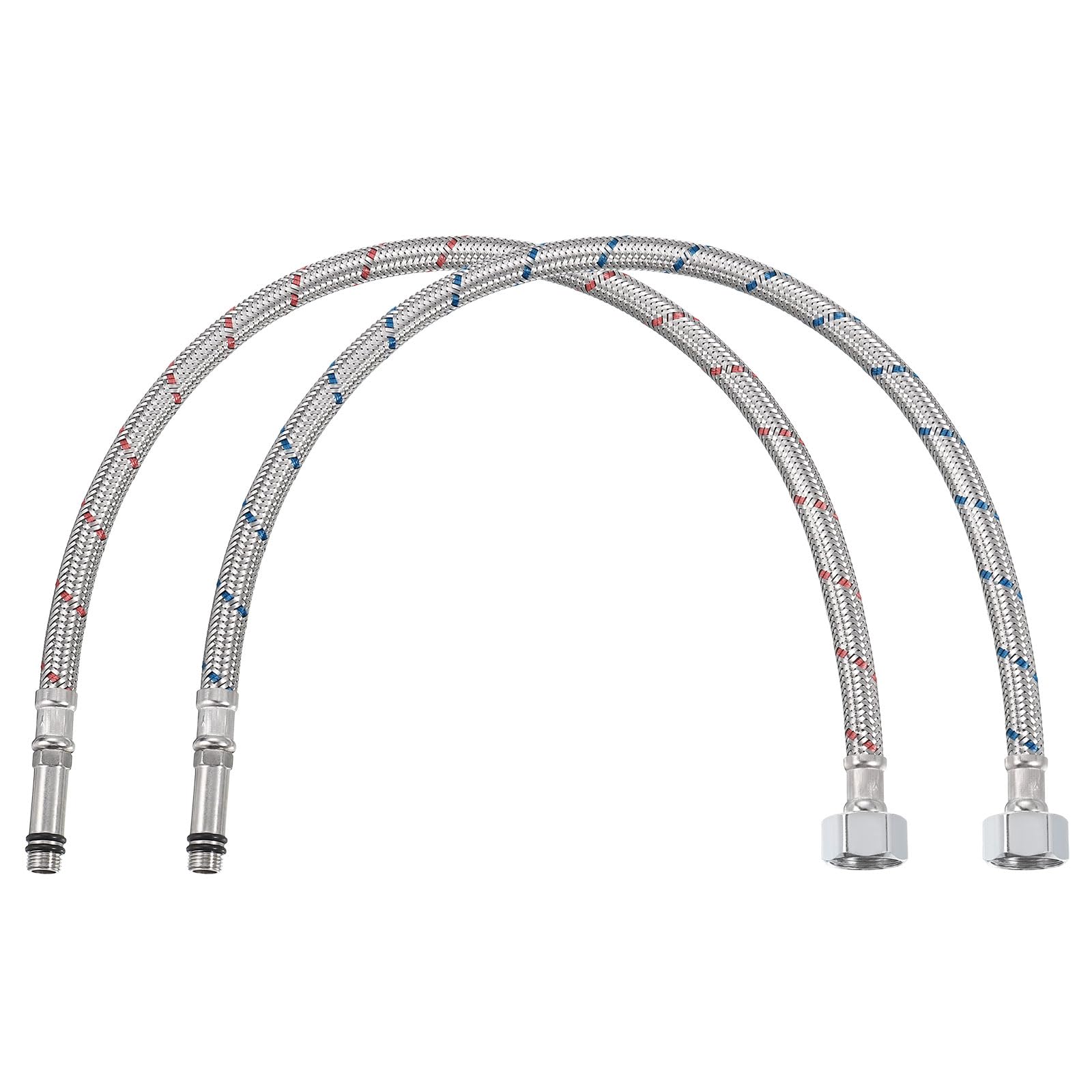Connecteur M10 x G1/2 femelle pour robinet en acier tressé de 50 cm