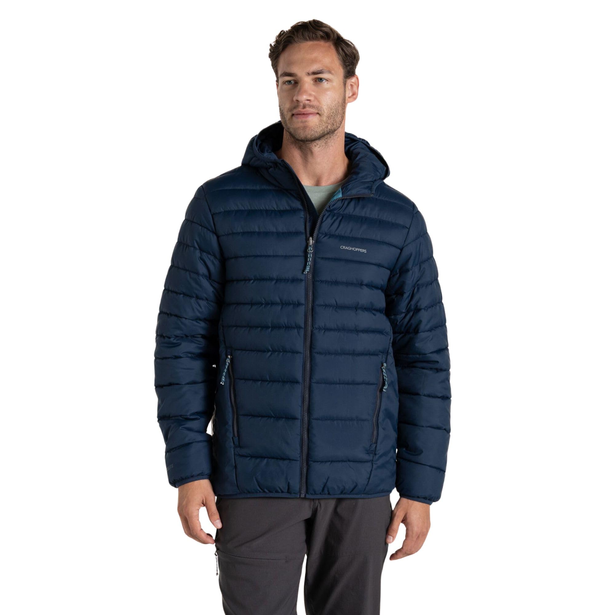 Craghoppers (M, Blue Navy) Mens Complite Ix Packable Padded Jacket