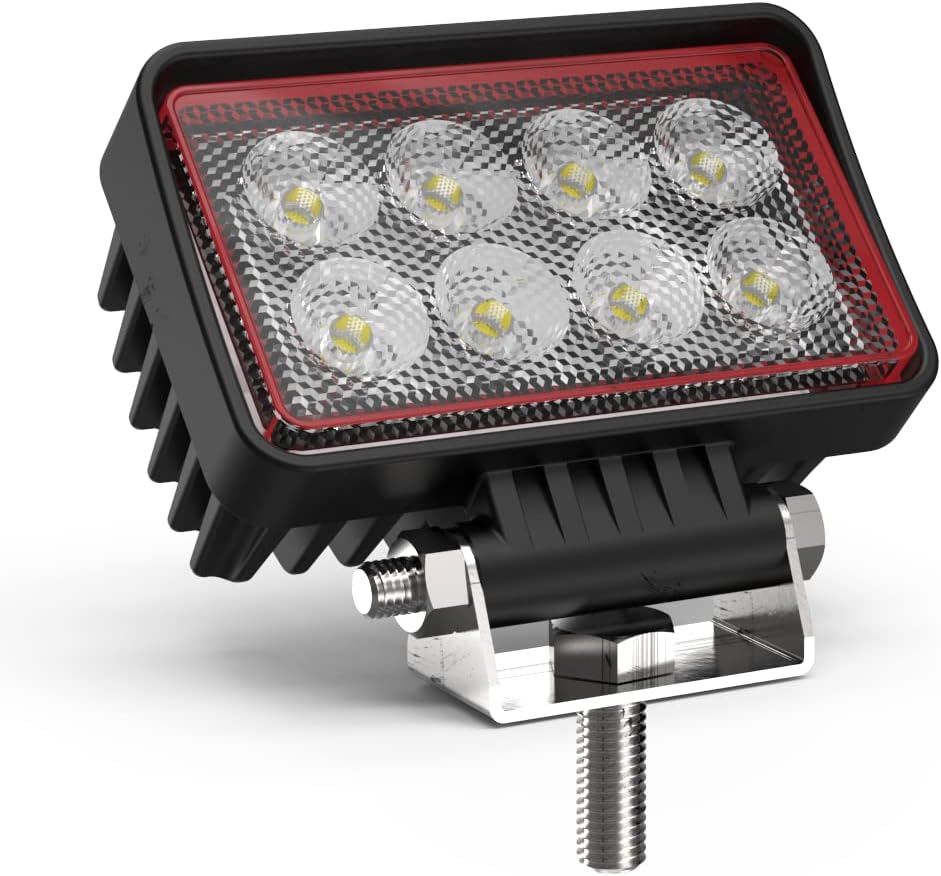 Feniex AM900 Work Light | 8 LED Flood Light, Bright 1 Watt LEDs, SAE Class 1 | Vehicle Driving and Scene Light