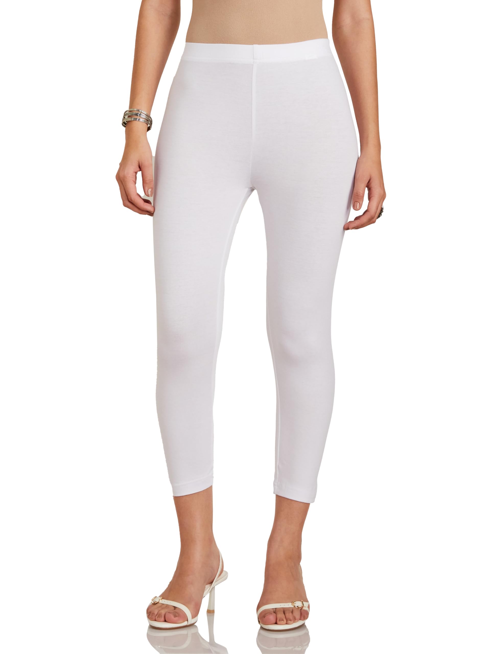 Women's Fitted High Rise Leggings-image-33