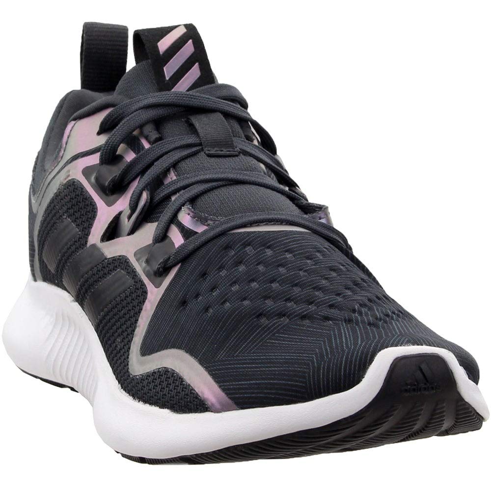 adidas Women's Edgebounce Mid Running Shoe, Carbon/Black/Night Metallic, 10 M US