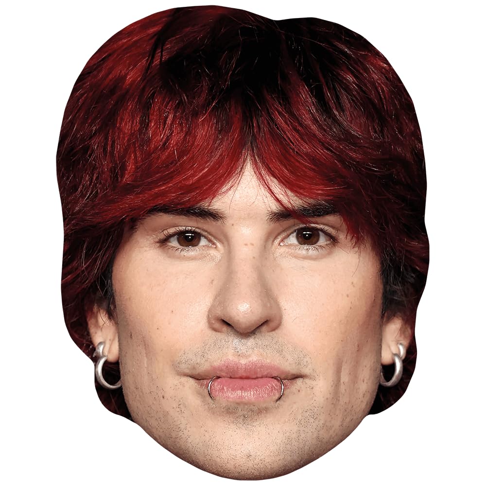Jake Webber (Red Hair) Celebrity Mask, Flat Card Face, Fancy Dress Mask