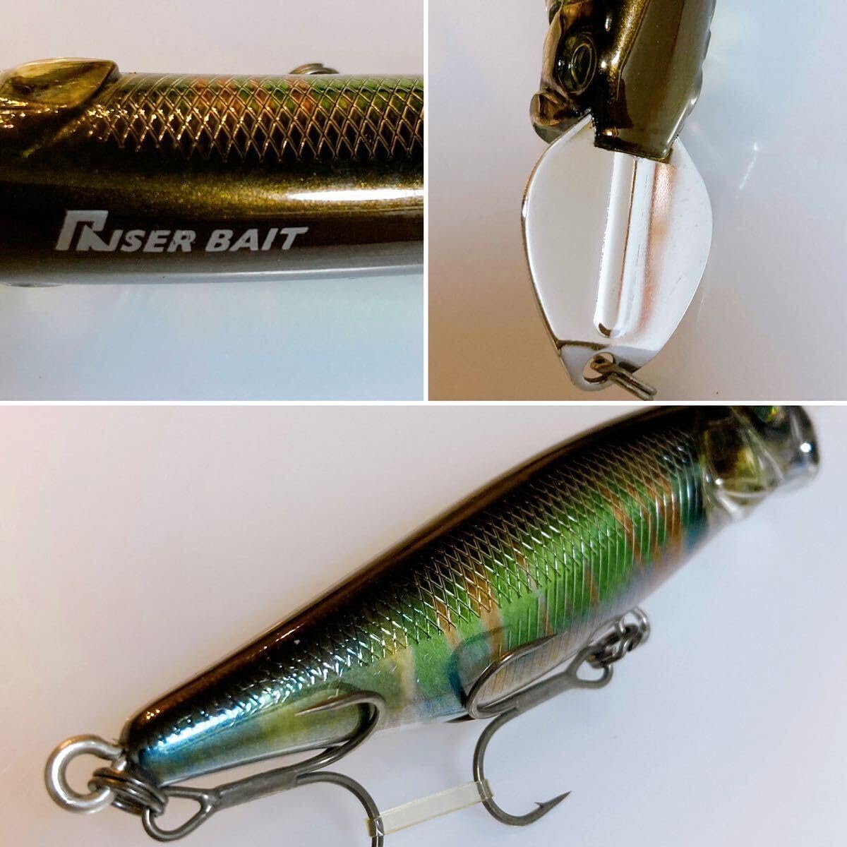 Amazon.co.jp: ジャッカル ライザーベイト 009P RTオイカワオス