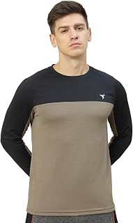 TECHNOSPORT Men's Polyester Slim Fit Active T-Shirt - (MTP712_P) Pack of 1 Price In India