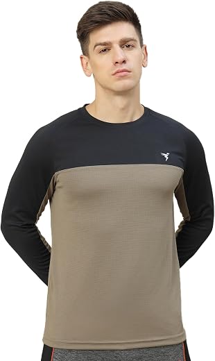 TECHNOSPORT Men's Polyester Slim Fit Active T-Shirt - (MTP712_P) Pack of 1