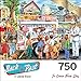 RoseArt - Back to The Past - Ice Cream Truck Day - 750 Piece Jigsaw Puzzle for Adults