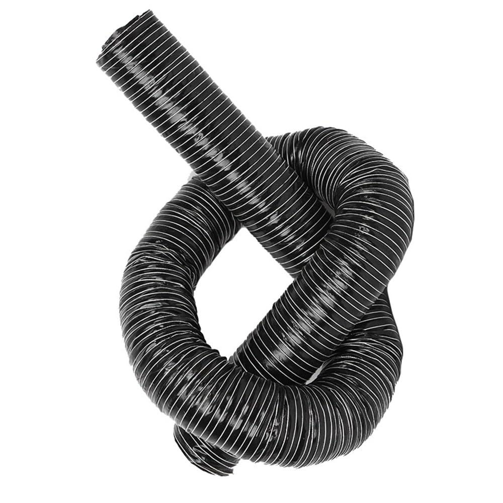 Manguera Flexible aislada para conductos de Aire para admisión de vehículos, refrigeración de Frenos y evacuación de Gases industriales – Conducto de vacío de Silicona de 2" a 6", Resistente