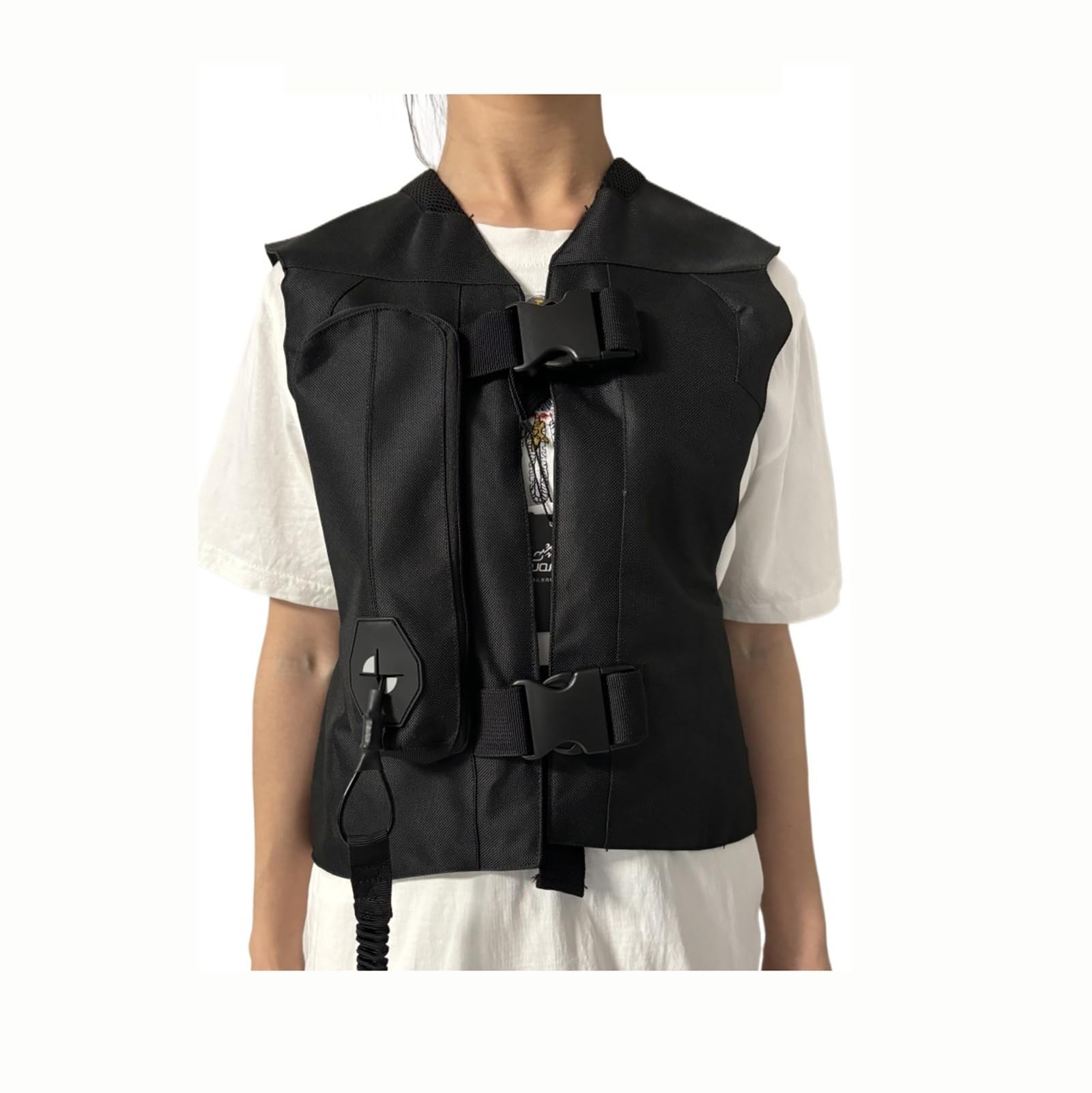 Airbag-Weste for Reiter Mit Nacken-/Steißbein-/Körper-Airbag/Rückenprotektor 0,1-Sekunden-Airbag, Unisex, Leicht