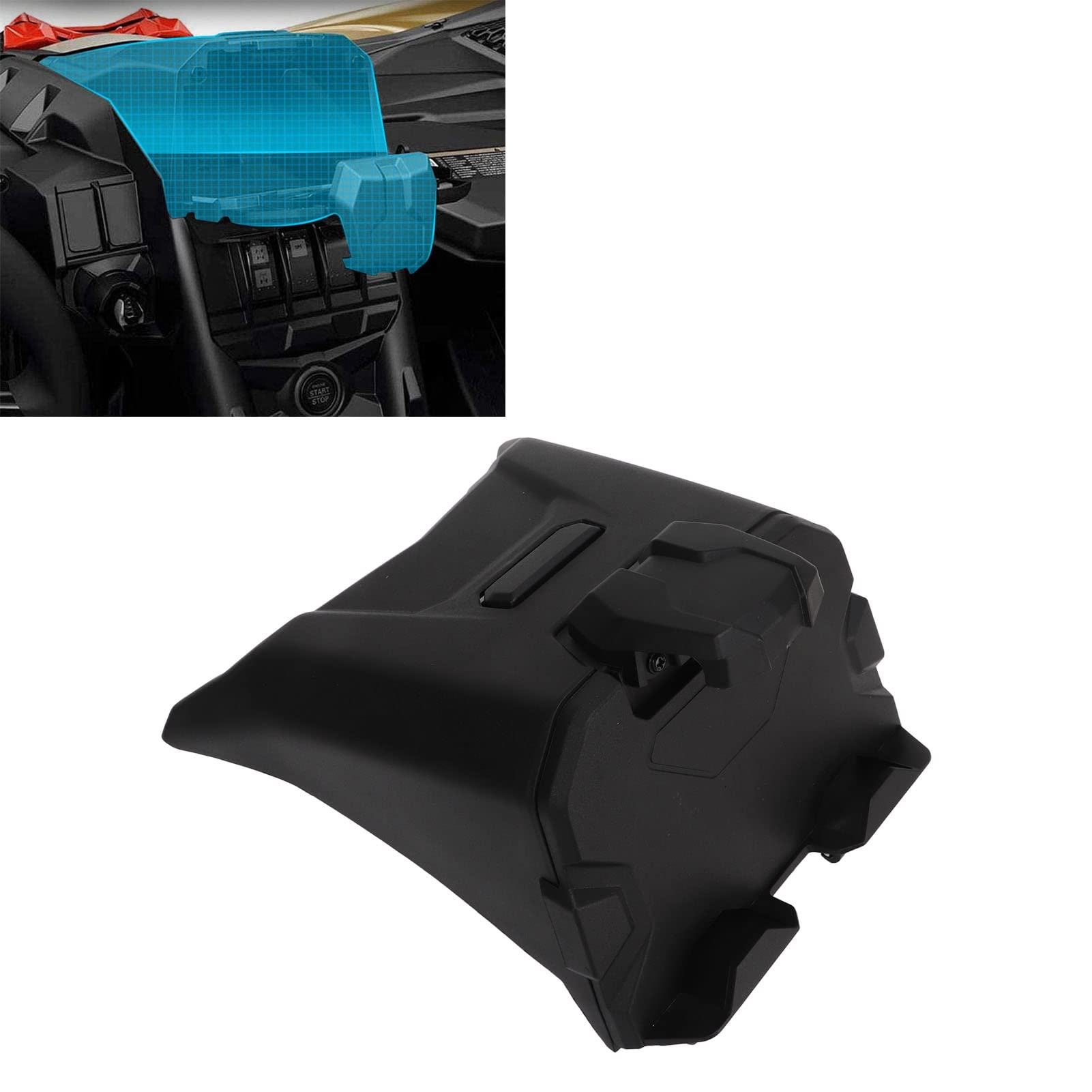 Dispositivo Electrónico Tablet Soporte para Teléfono con Caja de Almacenamiento Bandeja Organizadora para Maverick X3 Sporty Dispositivo Electrónico Teléfono Tablet GPS