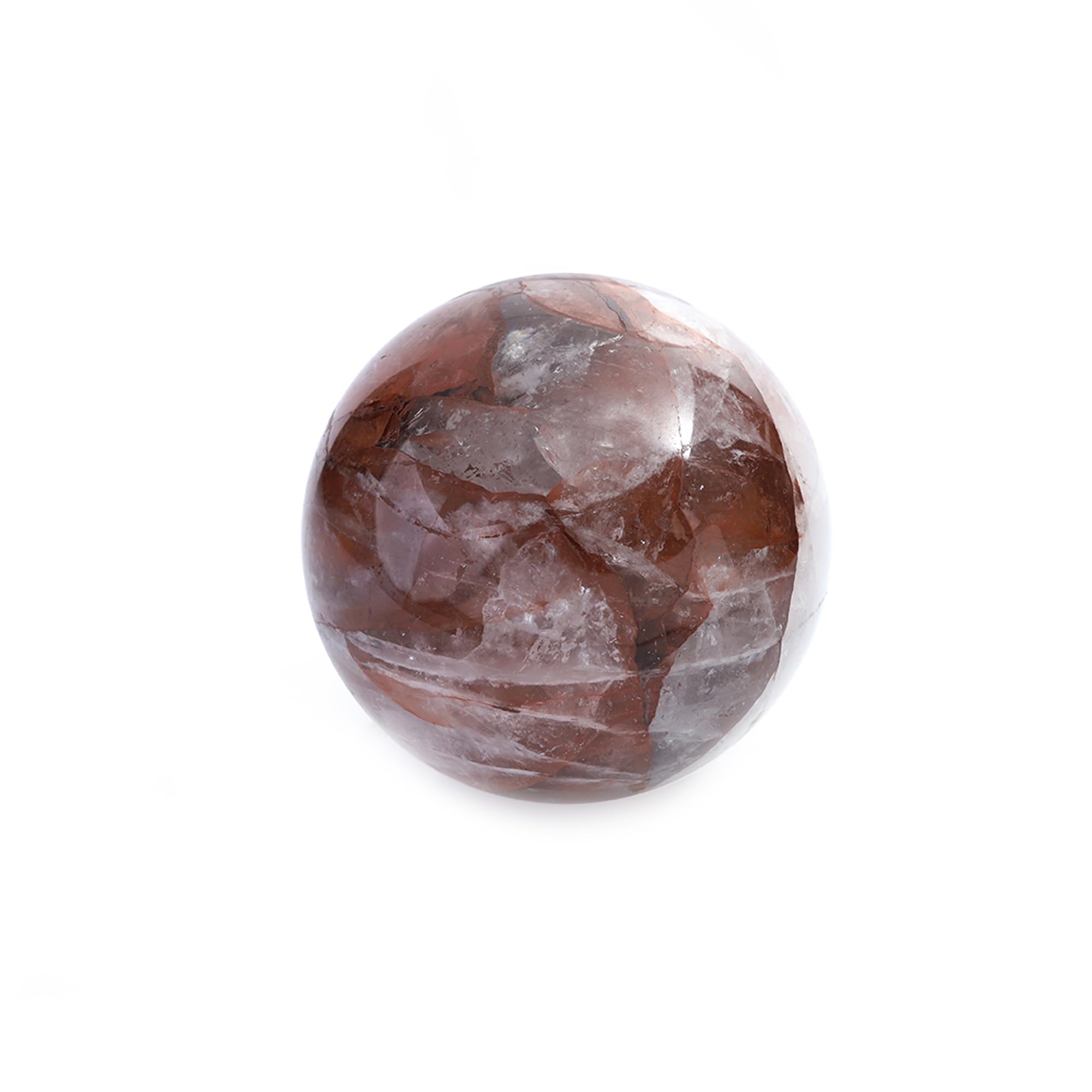 Boule de guérison en quartz rose naturel pour apaiser le stress et harmoniser l'esprit